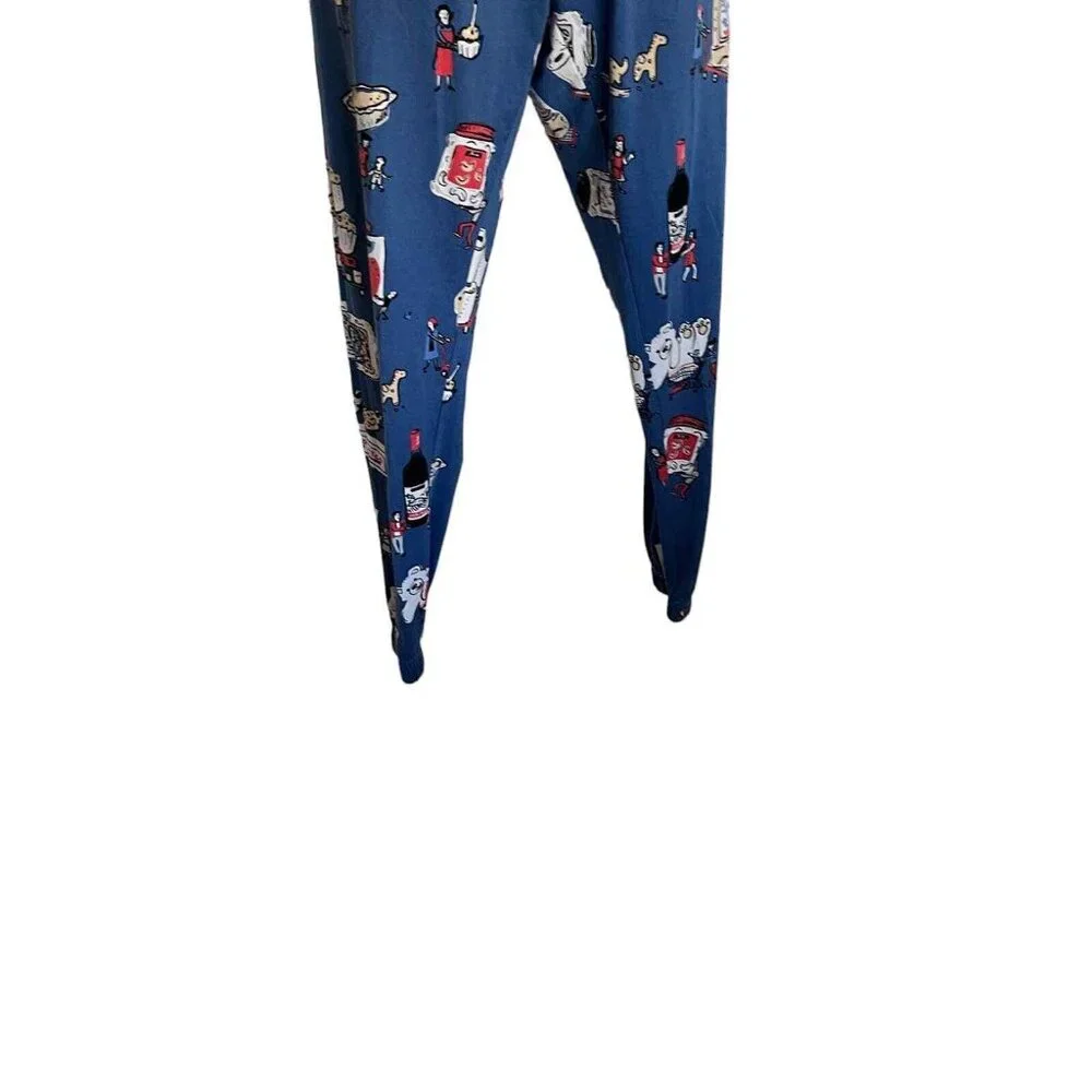Munki Munki Classic Pajama Set Costco Theme Blue Wine Shopping Homemaker XS‎